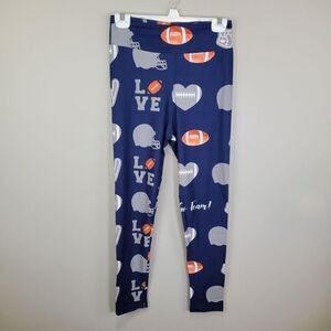 Karmen Anne Football Love Polyester Spandex Ankle‎ Leggings One Size Fits All